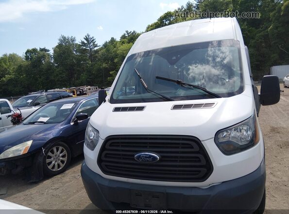 1FTYR2XM8HKA66969 2017 FORD TRANSIT-250 White Instrument cluster view