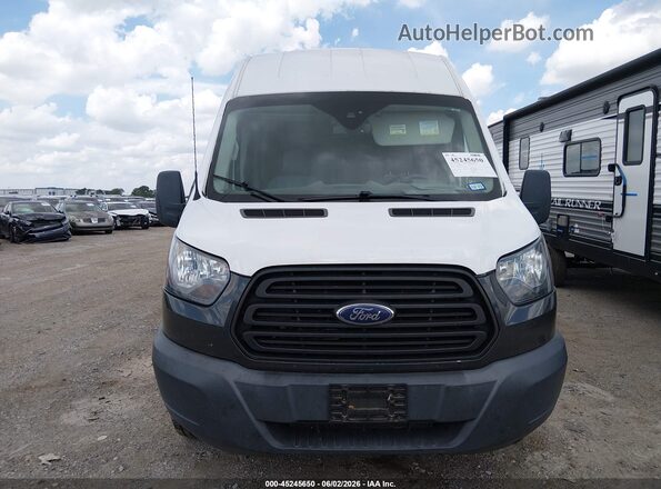 1FTYR2XM9KKA55017 2019 FORD TRANSIT-250 White Instrument cluster view