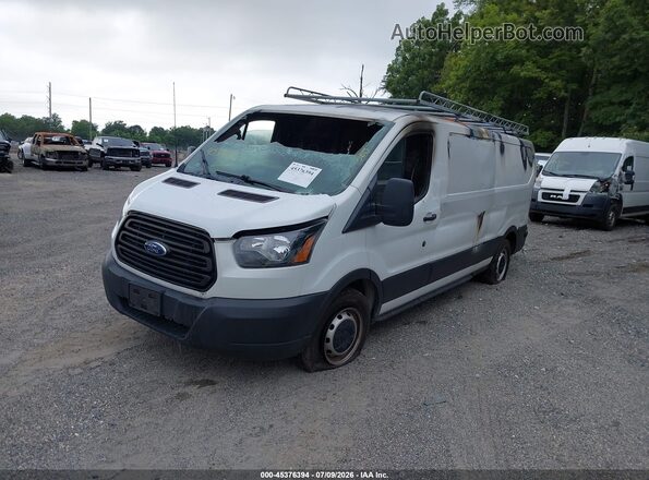 1FTYR2YM2KKB18604 2019 FORD TRANSIT-250 White Front left