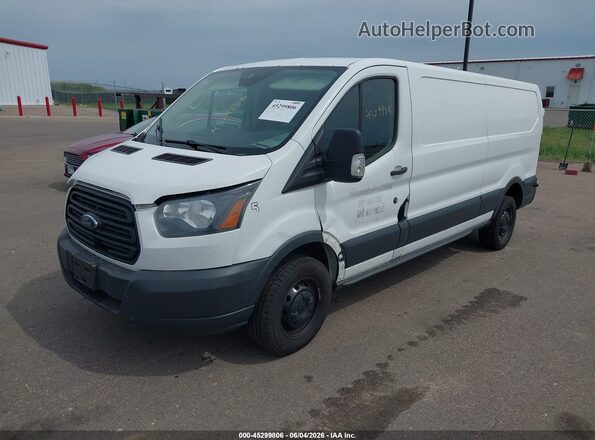 1FTYR2ZM2GKA20193 2016 FORD TRANSIT-250 White Front left