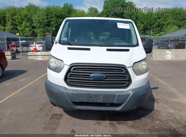 1FTYR2ZMXHKB14243 2017 FORD TRANSIT-250 White Սարքավորումների վահանակի տեսք