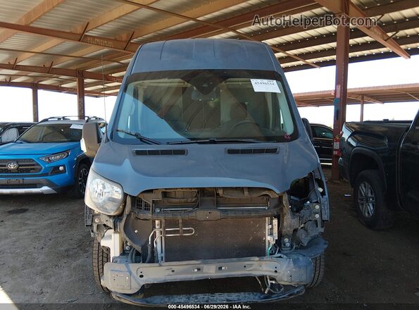 1FTYR3XM1KKB78848 2019 FORD TRANSIT-250 Blue Widok wnętrza z tyłu