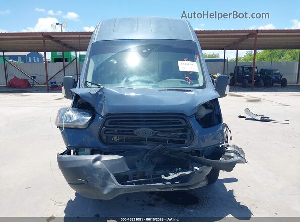 1FTYR3XM2KKB33515 2019 FORD TRANSIT-250 Blue Widok zestawu wskaźników