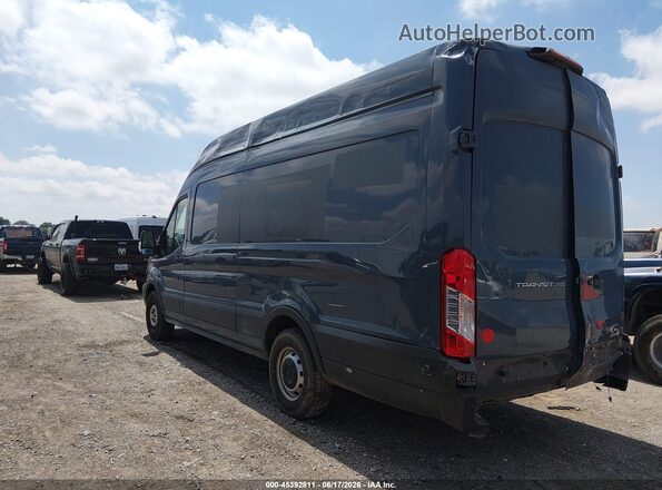 1FTYR3XM4KKB33452 2019 FORD TRANSIT-250 Blue Trasero izquierdo