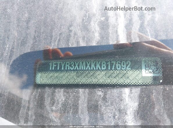 1FTYR3XMXKKB17692 2019 FORD TRANSIT-250 Blue 