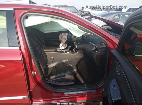 1G1105S30KU101505 2019 CHEVROLET IMPALA Red Вид салону спереду