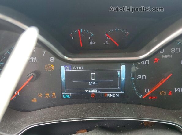 1G1105S33KU145644 2019 CHEVROLET IMPALA Black Widok zestawu wskaźników