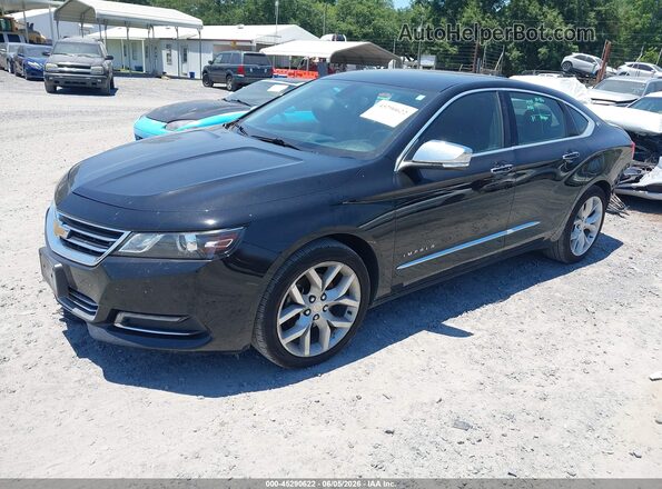 1G1105S35LU105812 2020 CHEVROLET IMPALA Black Առջևի ձախ երեք քառորդ տեսարան