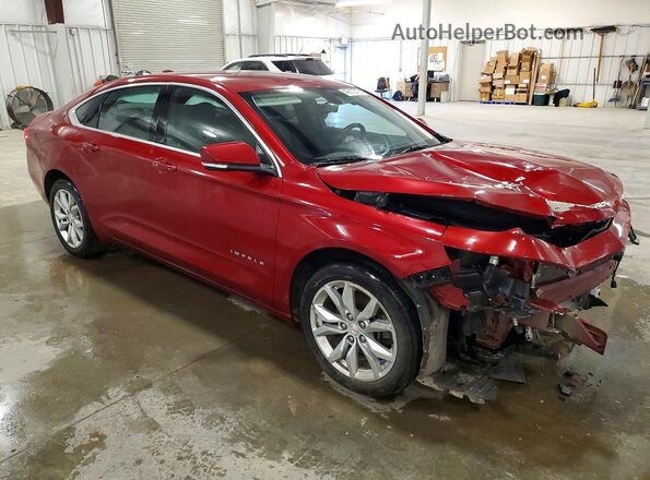 1G1105S36JU147127 2018 CHEVROLET IMPALA Red Delantero derecho