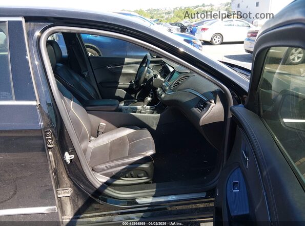1G1105S38LU108915 2020 CHEVROLET IMPALA Black Front interior view