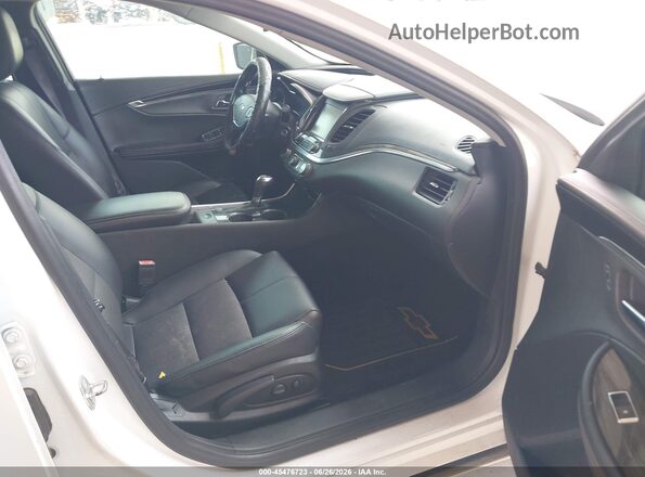 1G1105SA2GU153045 2016 CHEVROLET IMPALA Белый Вид салона спереди