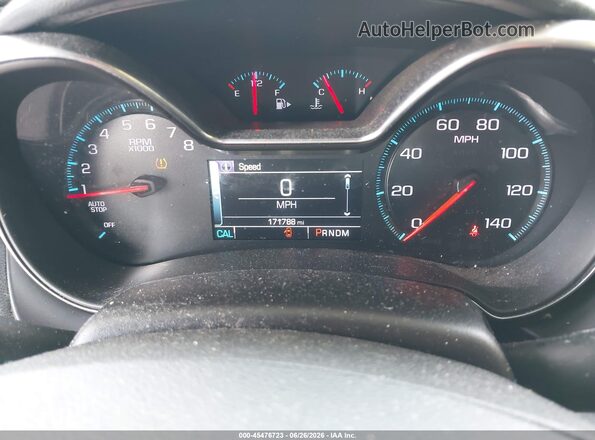 1G1105SA2GU153045 2016 CHEVROLET IMPALA Белый Вид задних сидений