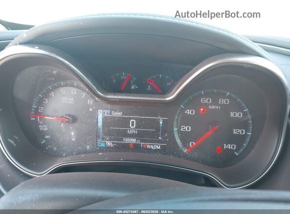 1G1105SA2HU118779 2017 CHEVROLET IMPALA Silver უკანა სავარძლების ხედი