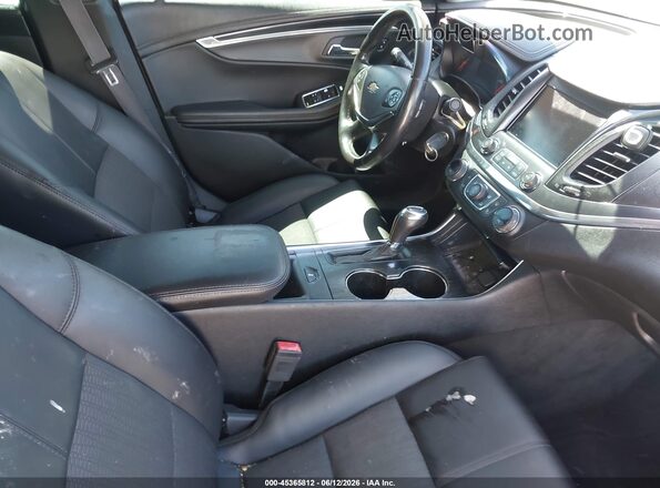 1G1105SA4HU153744 2017 CHEVROLET IMPALA Black წინა სალონის ხედი