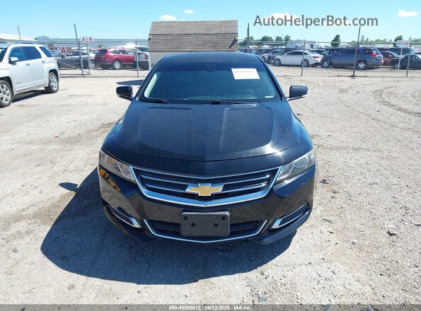 1G1105SA4HU153744 2017 CHEVROLET IMPALA Black უკანა სალონის ხედი