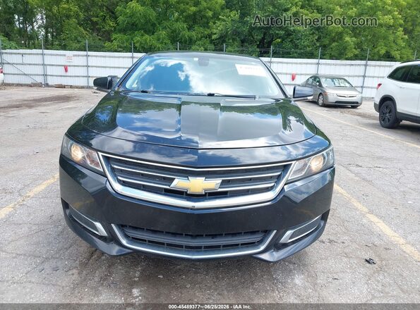 1G1105SA4HU177798 2017 CHEVROLET IMPALA Black Widok zestawu wskaźników