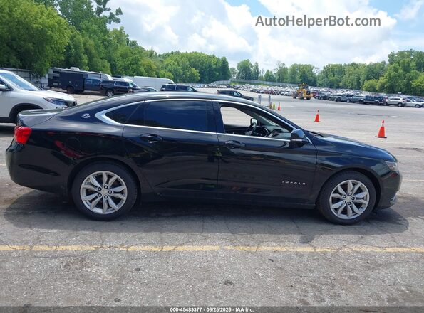 1G1105SA4HU177798 2017 CHEVROLET IMPALA Black Widok wnętrza z tyłu