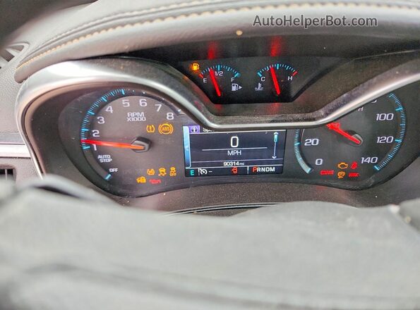 1G1105SA5GU159325 2016 CHEVROLET IMPALA White ხელსაწყოთა პანელის ხედი