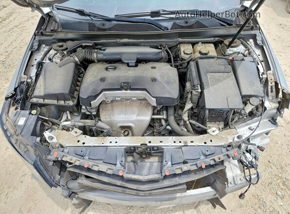 1G1105SA7HU111178 2017 CHEVROLET IMPALA Silver Вид задньої частини салону