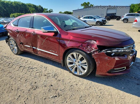 1G1145S37GU152107 2016 CHEVROLET IMPALA Burgundy Передня права чверть