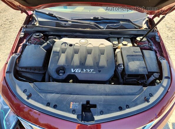 1G1145S37GU152107 2016 CHEVROLET IMPALA Burgundy Вид задньої частини салону