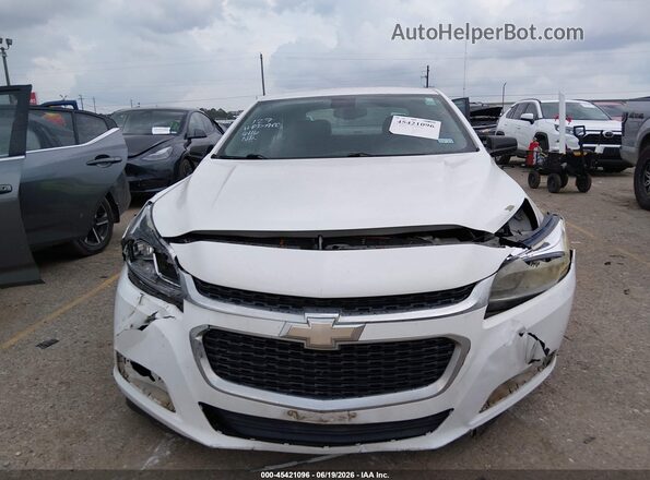 1G11B5SA3GF120845 2016 CHEVROLET MALIBU Белый Вид щитка приборов