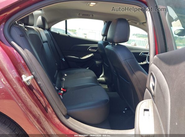 1G11C5SA0GF163343 2016 CHEVROLET MALIBU Burgundy VIN կոդի պիտակի տեսք