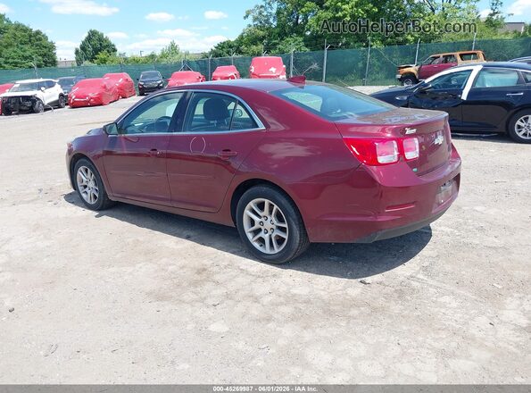 1G11C5SA0GF163343 2016 CHEVROLET MALIBU Burgundy Հետևի ձախ