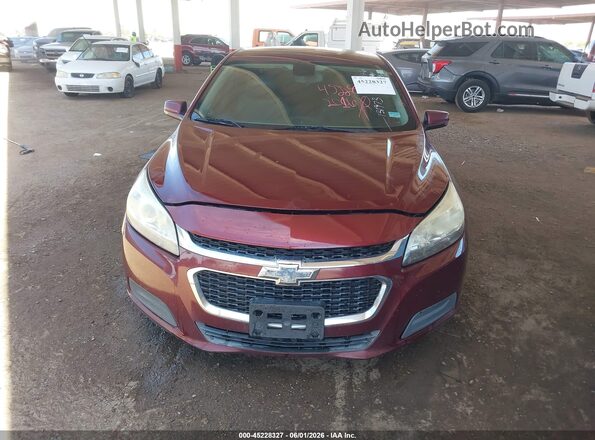 1G11C5SA5GF131973 2016 CHEVROLET MALIBU Red 