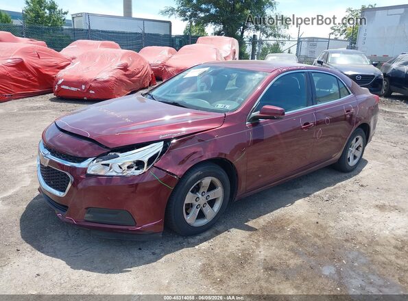 1G11C5SA6GF154372 2016 CHEVROLET MALIBU Burgundy Front left