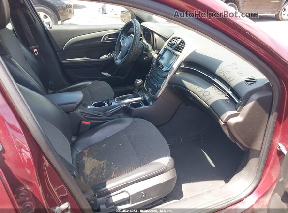 1G11C5SA6GF154372 2016 CHEVROLET MALIBU Burgundy Front interior view