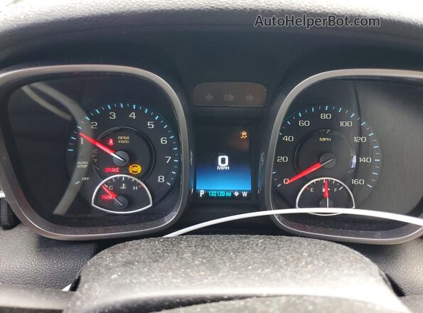 1G11C5SA6GU145506 2016 CHEVROLET MALIBU Black Սարքավորումների վահանակի տեսք