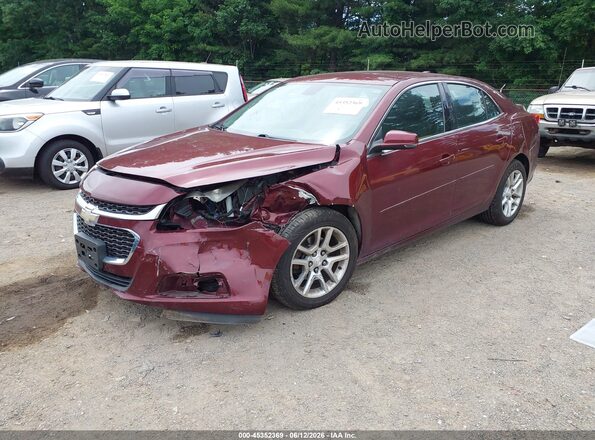 1G11C5SA7GF101843 2016 CHEVROLET MALIBU Red წინა მარცხენა ხედი სამი მეოთხედიდან