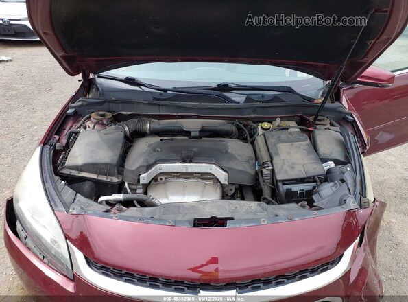 1G11C5SA7GF101843 2016 CHEVROLET MALIBU Red უკანა ხედი