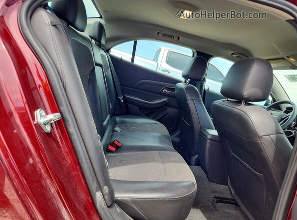 1G11C5SAXGF115655 2016 CHEVROLET MALIBU Burgundy Rear seats view
