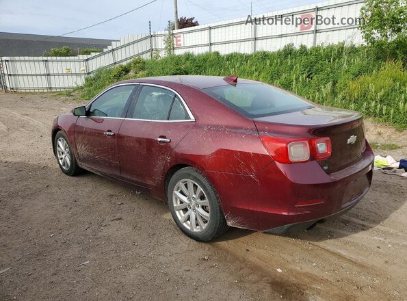 1G11E5SA6GF136271 2016 CHEVROLET MALIBU Burgundy 