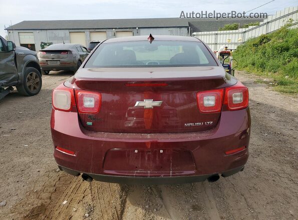 1G11E5SA6GF136271 2016 CHEVROLET MALIBU Burgundy 