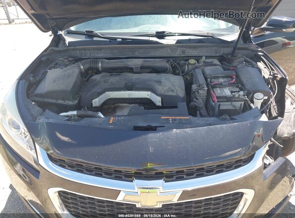 1G11E5SA8GU122383 2016 CHEVROLET MALIBU Black Вид ззаду