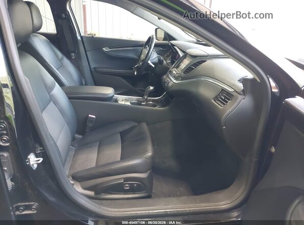 1G11Z5S39LU112252 2020 CHEVROLET IMPALA Черный Вид салона спереди