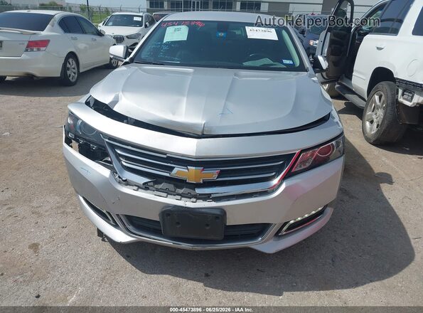 1G11Z5SA7KU141990 2019 CHEVROLET IMPALA Серебряный Вид спереди