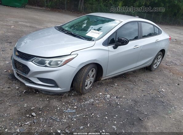 1G1BB5SM7G7309880 2016 CHEVROLET CRUZE Silver Передня ліва чверть
