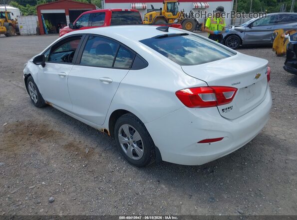 1G1BC5SM0G7273074 2016 CHEVROLET CRUZE White Tył lewy