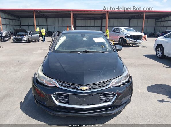1G1BC5SM0H7192593 2017 CHEVROLET CRUZE Black Սարքավորումների վահանակի տեսք