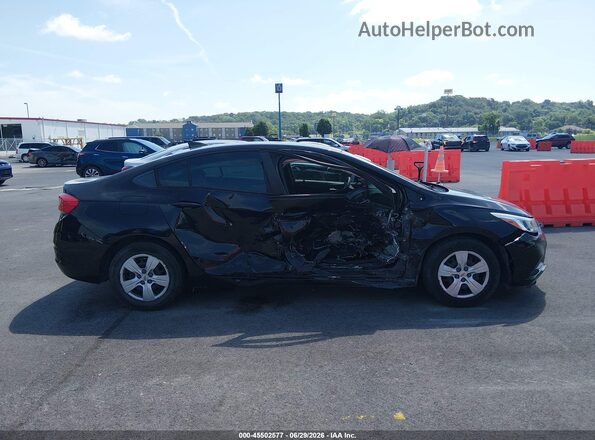 1G1BC5SM0H7192593 2017 CHEVROLET CRUZE Black Սալոնի հետևի տեսք