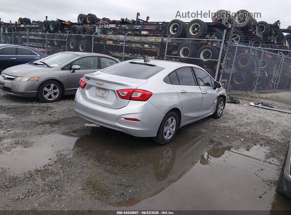 1G1BC5SM0J7208197 2018 CHEVROLET CRUZE Silver Tył prawy