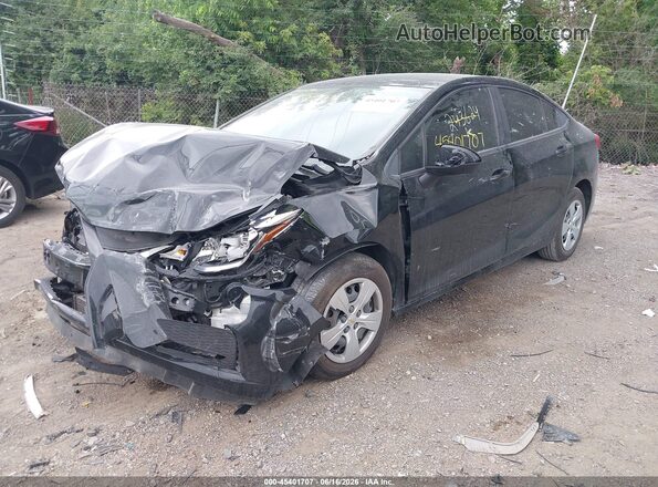 1G1BC5SM2G7243624 2016 CHEVROLET CRUZE Black Դիմացի տեսք