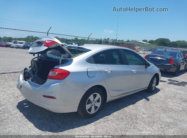 1G1BC5SM2G7247429 2016 CHEVROLET CRUZE Silver უკანა მარჯვენა