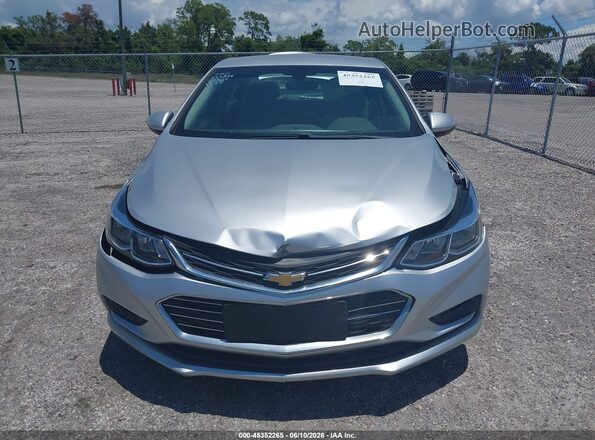 1G1BC5SM2G7247429 2016 CHEVROLET CRUZE Silver ხელსაწყოთა პანელის ხედი