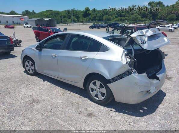 1G1BC5SM2G7247429 2016 CHEVROLET CRUZE Silver უკანა მარცხენა