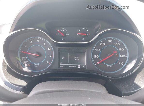 1G1BC5SM2G7247429 2016 CHEVROLET CRUZE Silver უკანა სავარძლების ხედი